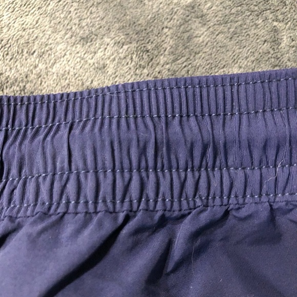 Ralph Lauren Blue and Green Striped Swim Trunks - Picture 7 of 11